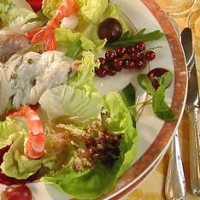 Карпаччо из морского карася с розовым перцем Карпаччо из морского карася с розовым перцем