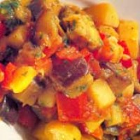 Рагу из картофеля и баклажанов Рагу из картофеля и баклажанов