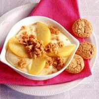 Персики с кремом из маскарпоне Персики с кремом из маскарпоне