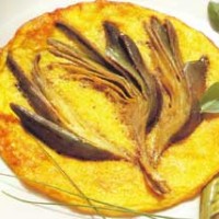 Омлет с артишоками Омлет с артишоками