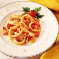 Макароны с помидорами и рикоттой Макароны с помидорами и рикоттой