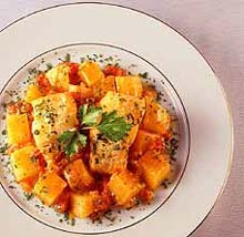Вяленая треска с картофелем Вяленая треска с картофелем