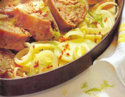 Фаршированный кролик с фенхелем Фаршированный кролик с фенхелем