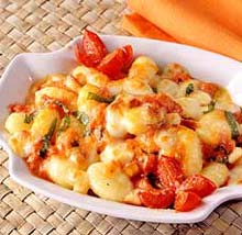 Ньоки из картофеля с копченым сыром Ньоки из картофеля с копченым сыром